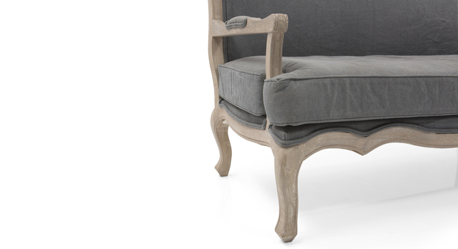 Alice Wooden sofa With Ottoman